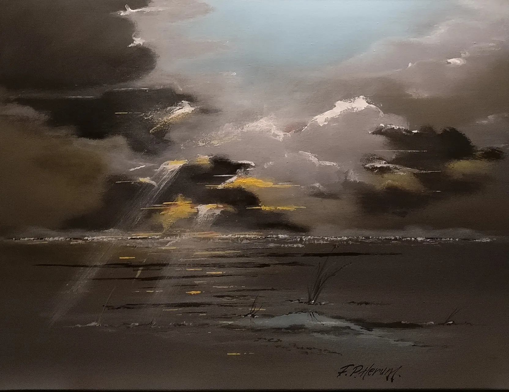Maleri nr 135 60 cm X 80 cm